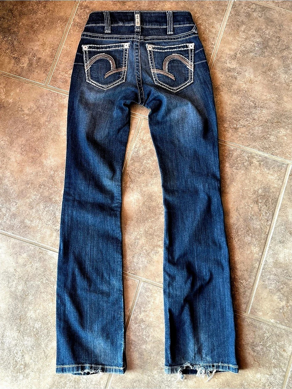 Ariat R.E.A.L. Denim Women’s Mid Rise Boot Cut Jeans, 25R